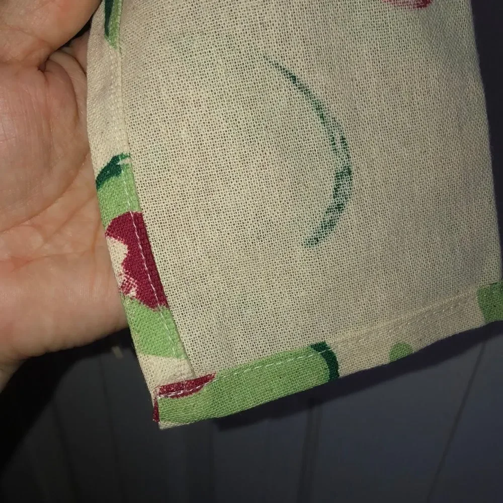 Mabelle Home Collection Avocado Print Cotton Apron